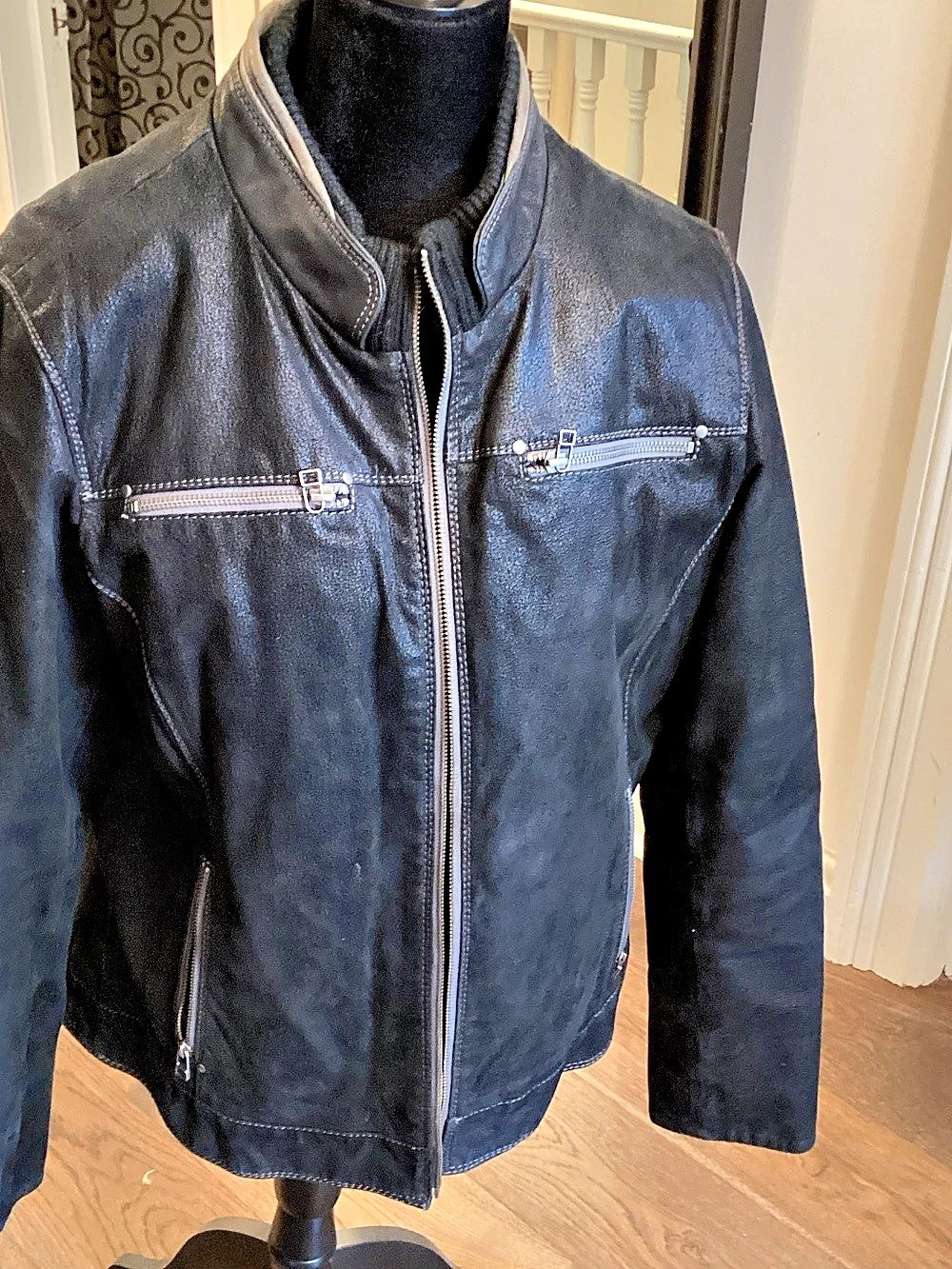 Danier women’s Leather Jacket in Black